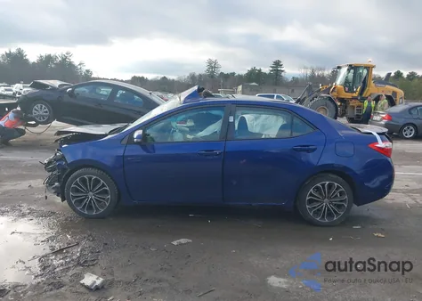 2016 Toyota Corolla S Plus from USA, damaged, VIN 2T1BURHE3GC633903
